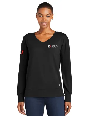 10X Health Ladies Long Sleeve V-Neck