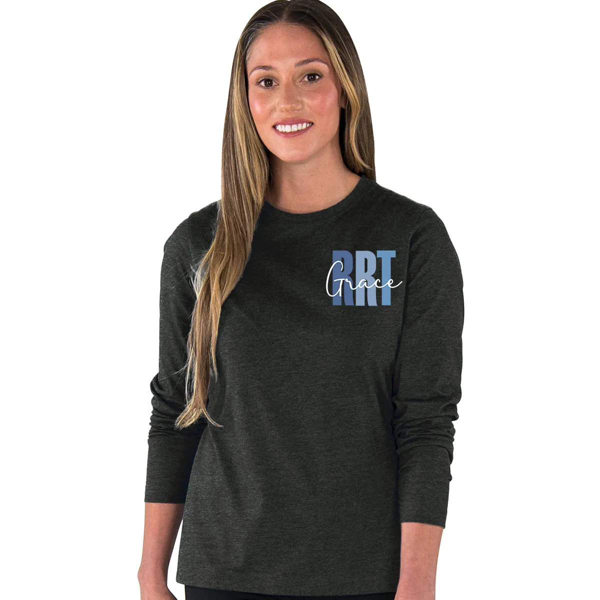 2330 Personalized Women's Longsleeve | Blue or Pink Certifications