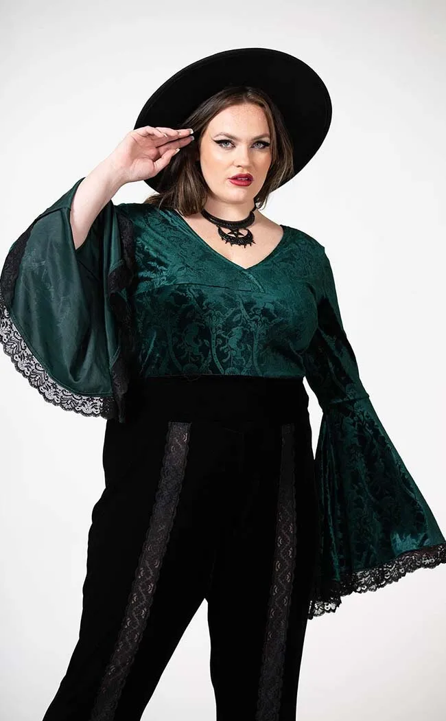 Aetheling Top | Emerald [Plus-Size]