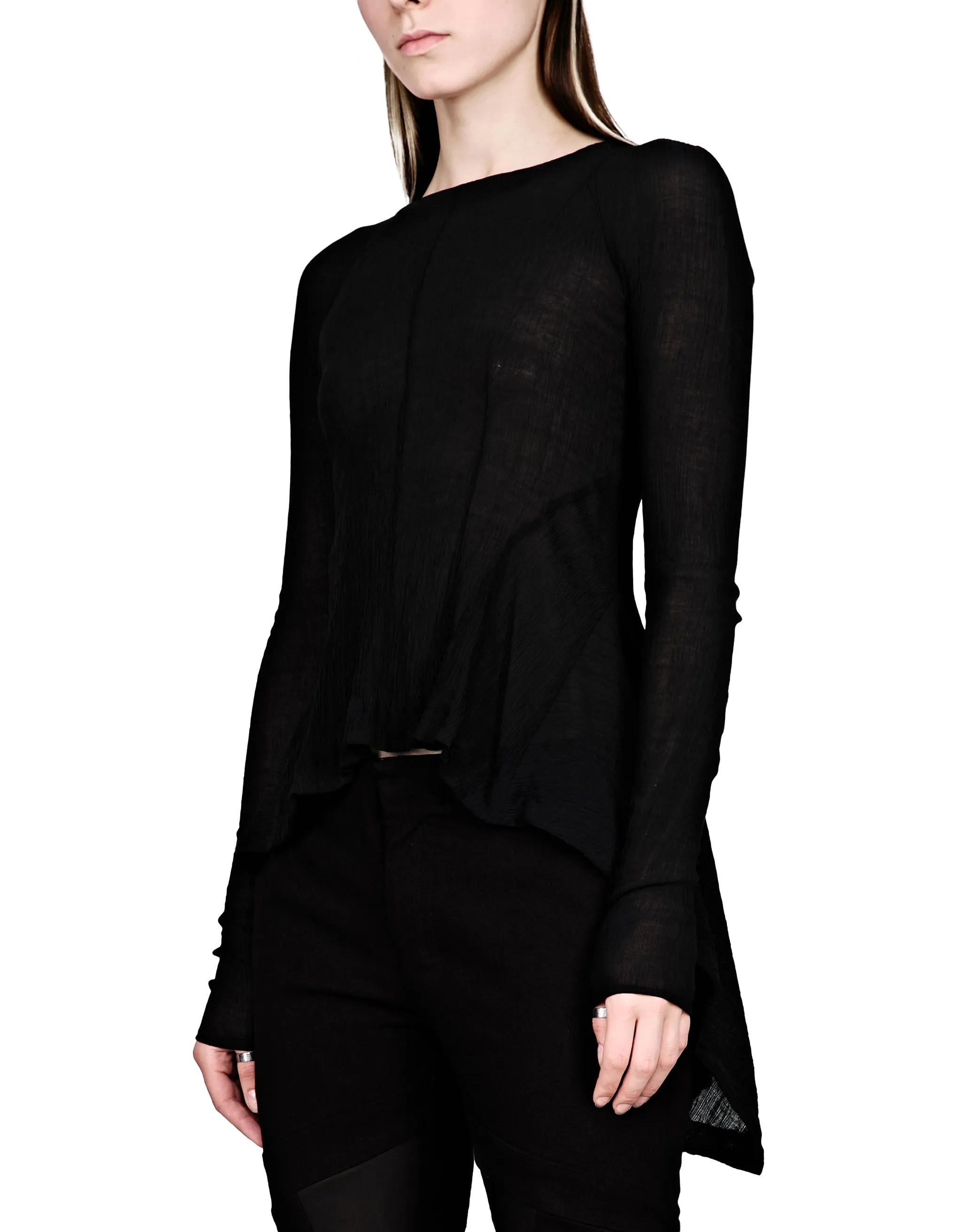 Asymmetric Transparent Top