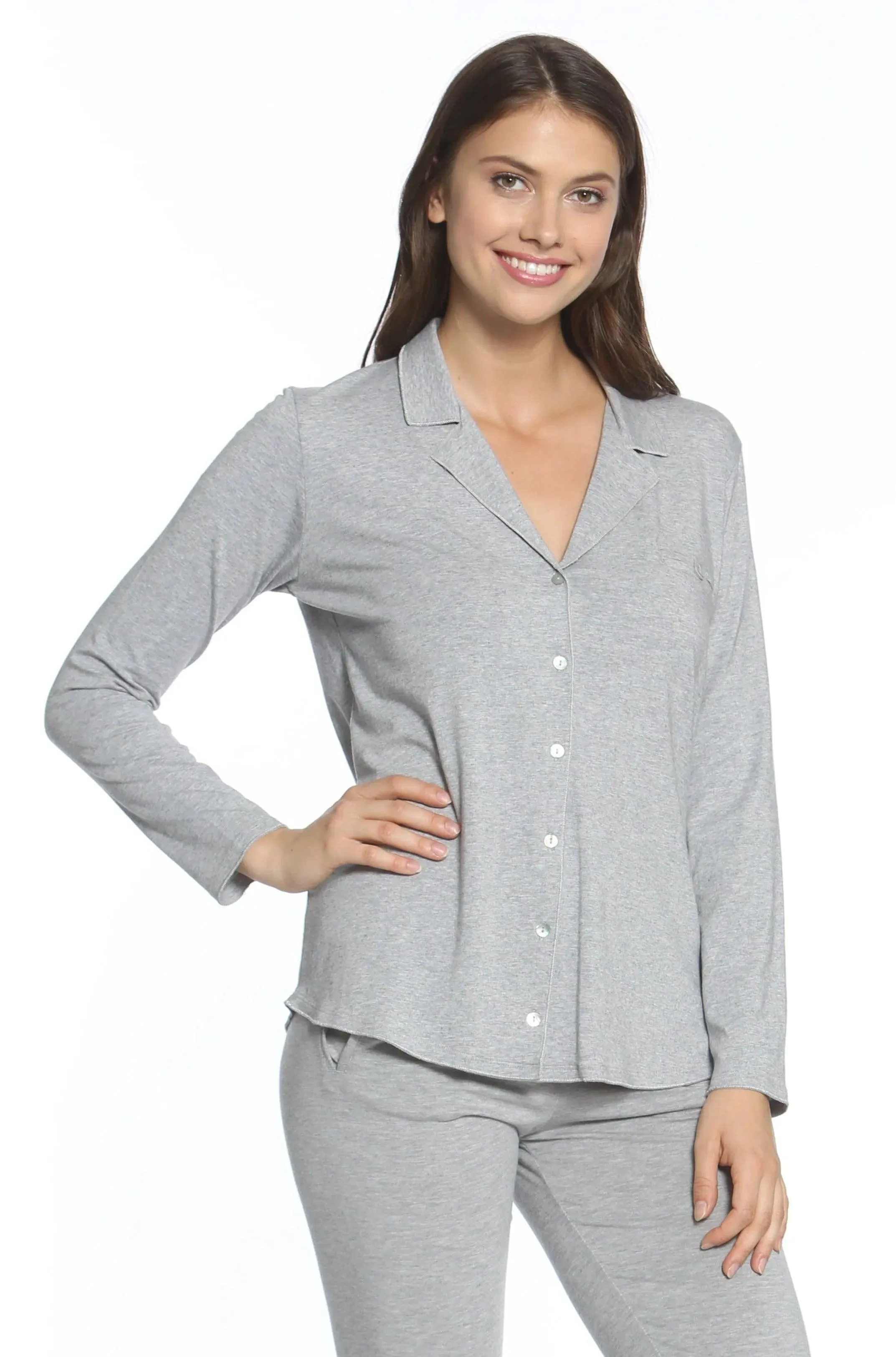 Brenda Long Sleeve PJ Set - Sales Rack