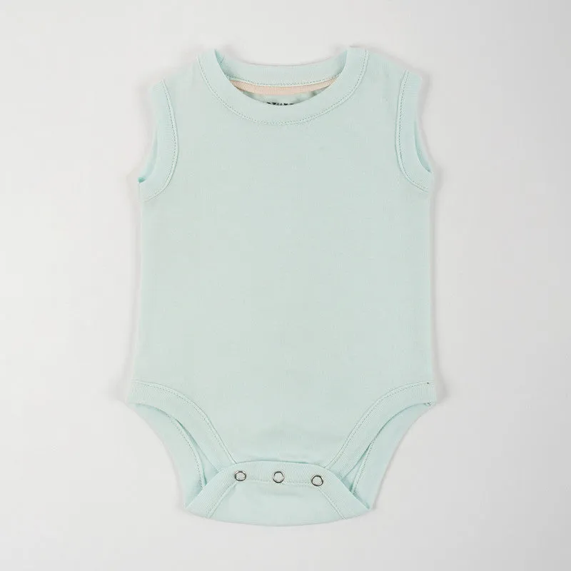 Cotton Baby Onesie Knit Vest Set | Set of 4