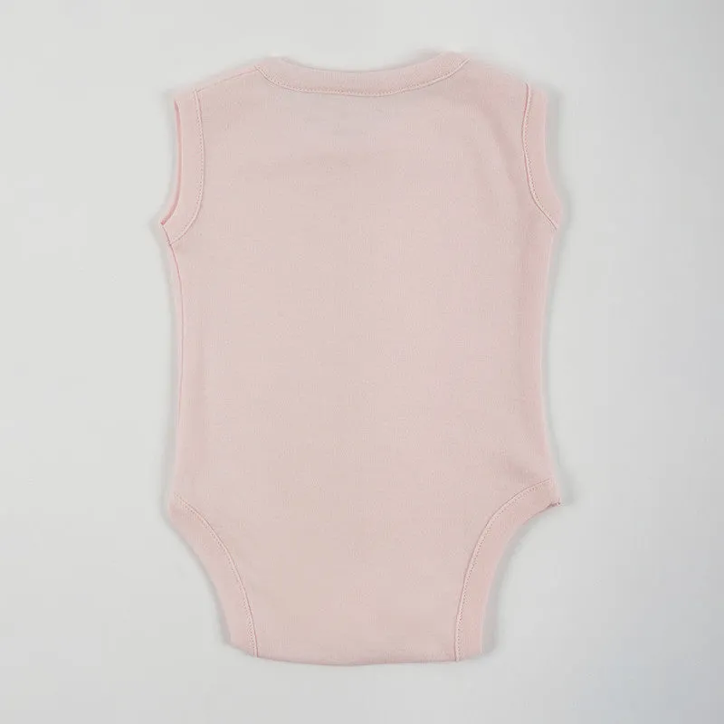 Cotton Baby Onesie Knit Vest Set | Set of 4