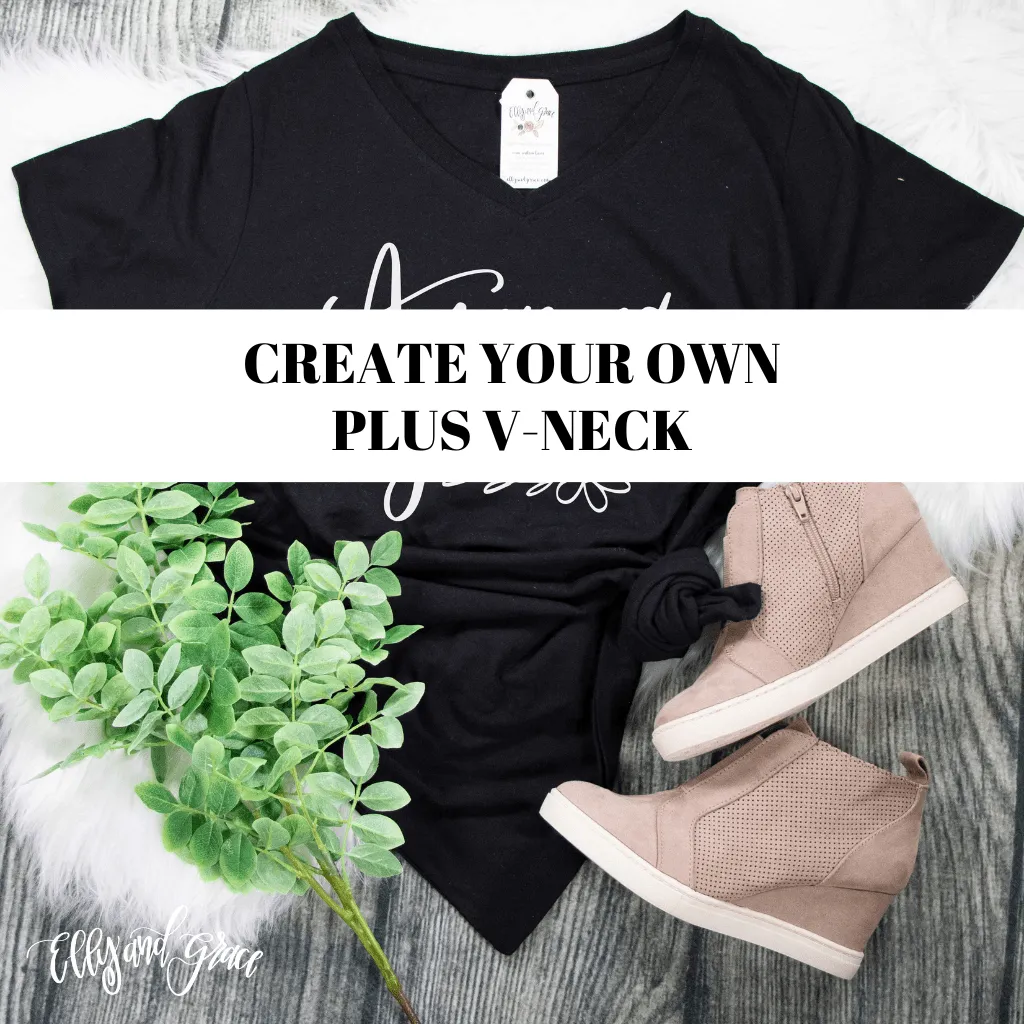 Create Your Own Curvy Vneck