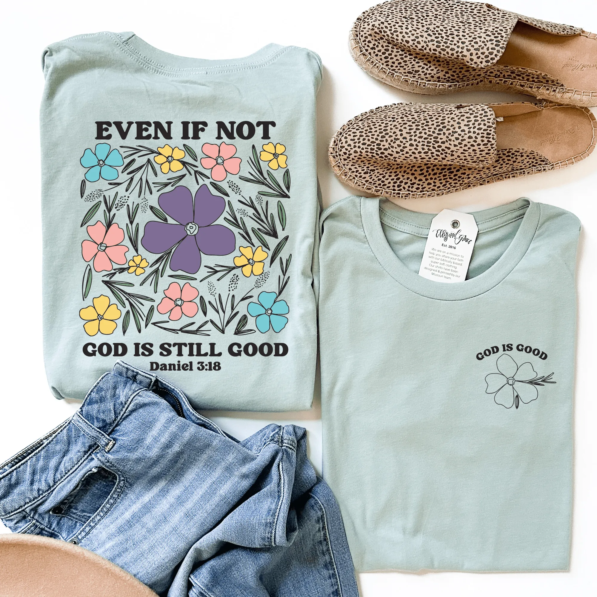 Even If Not Floral Multicolor Unisex Shirt