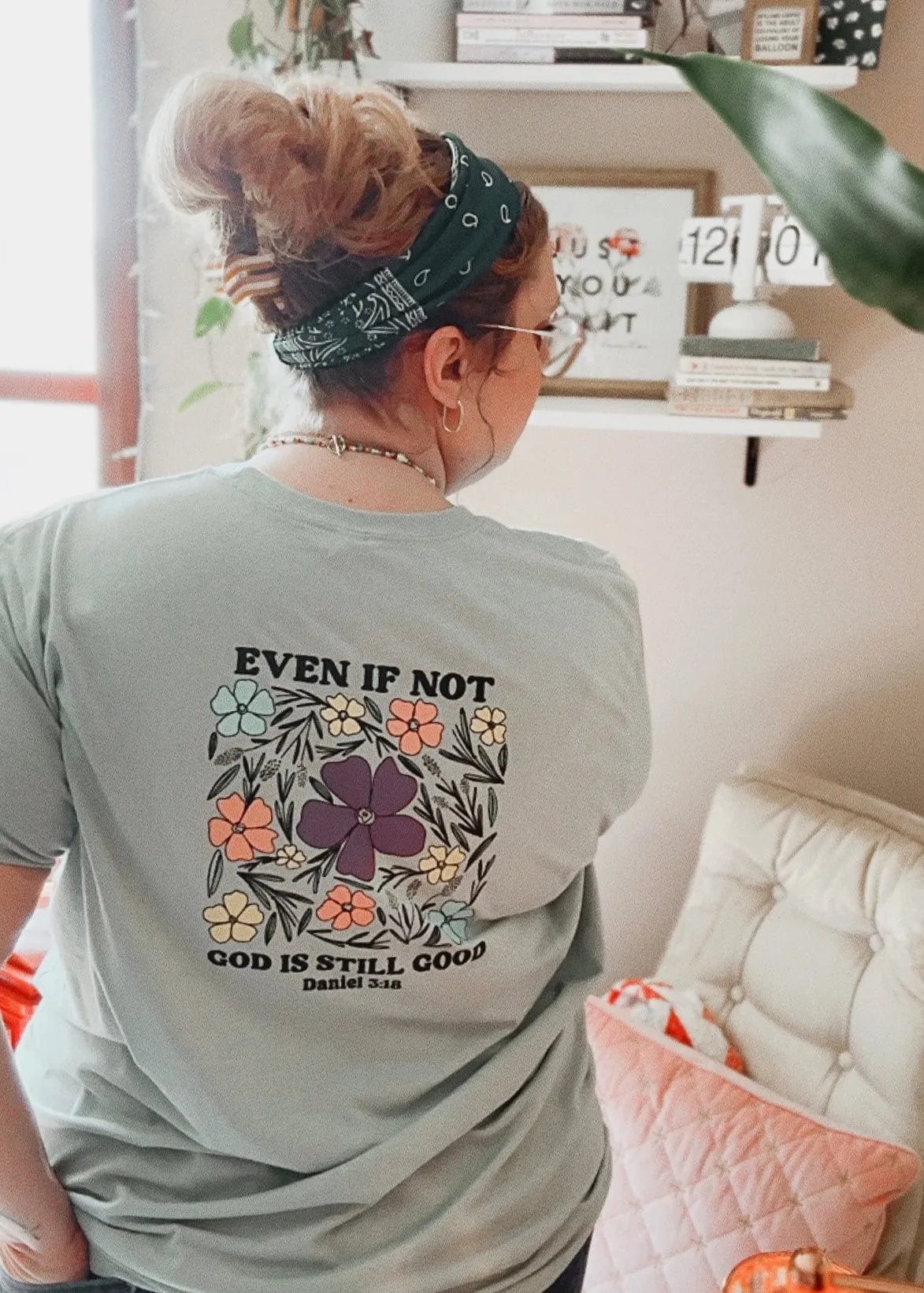 Even If Not Floral Multicolor Unisex Shirt