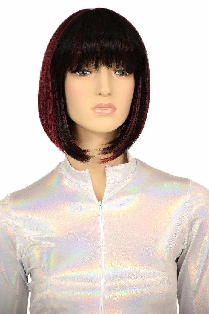 Flashbulb Holo "Stella" Zipper Romper