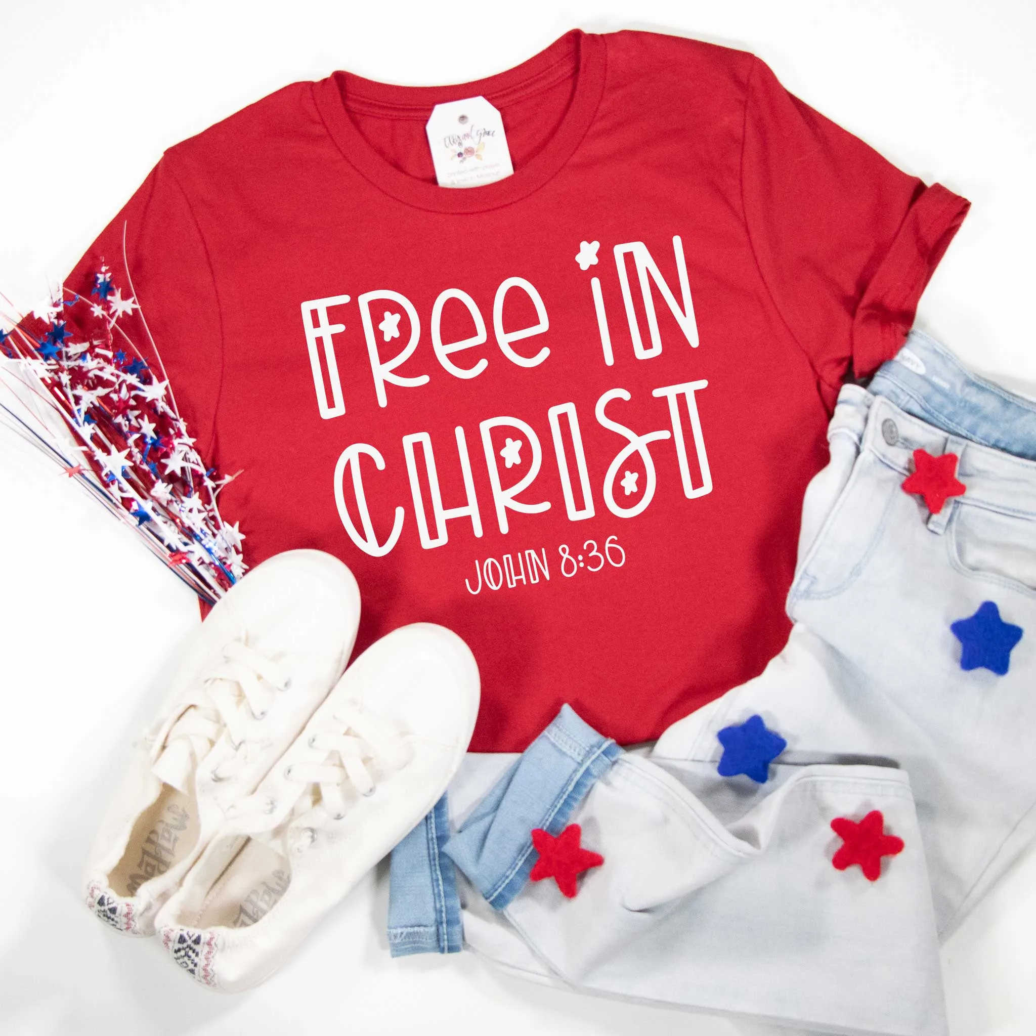 Free in Christ Unisex Shirt