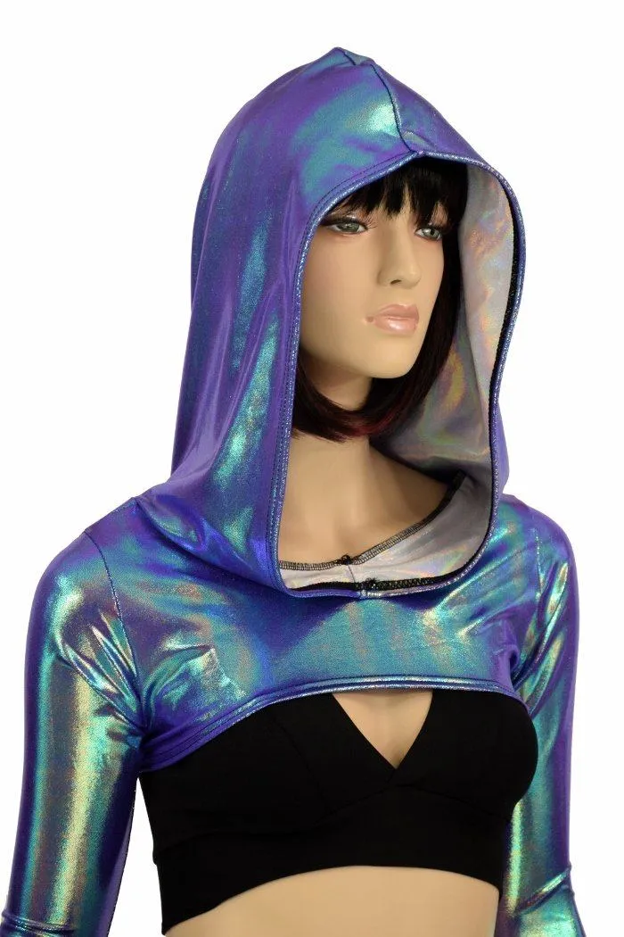 Hooded Moonstone Bolero Dance Sleeves