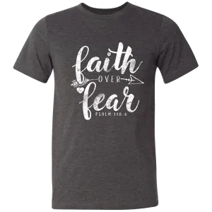 LM-24 Faith Over Fear Dark Grey Heather