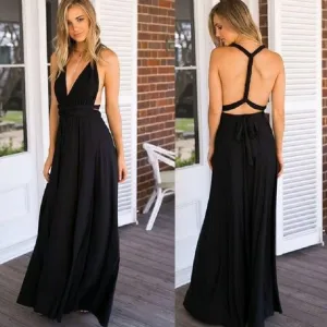 Multiway Wrap Maxi Gown