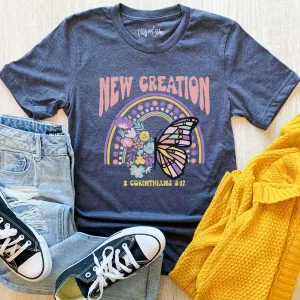 New Creation Butterfly Multicolor Unisex Shirt