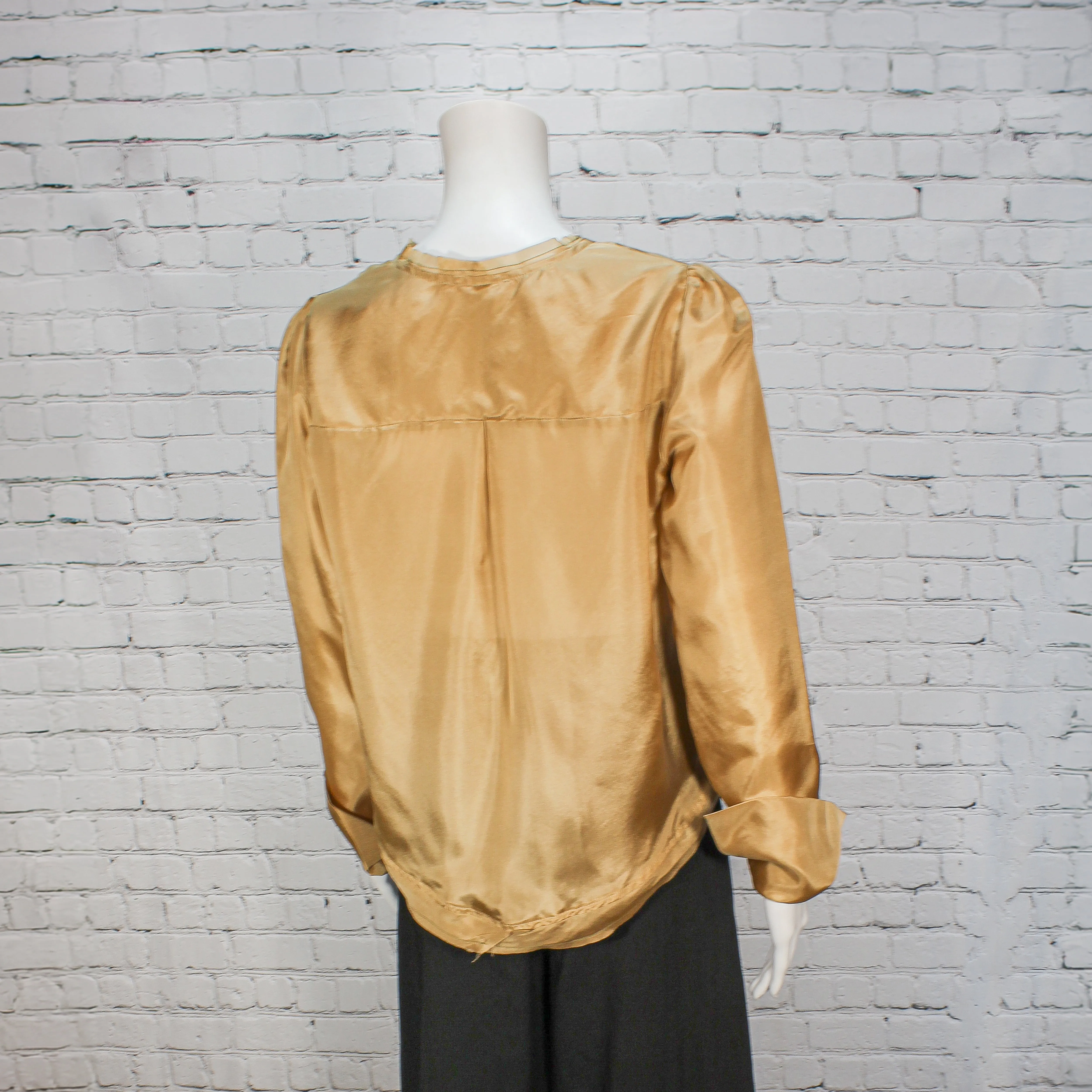 NEW! Silk Cocoon Top in Champagne by Kim Schalk