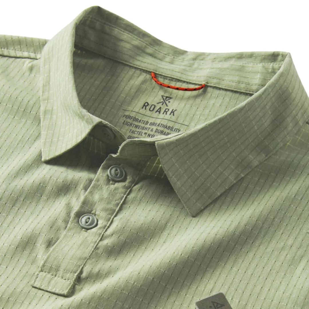 Roark Bless Up Polo - Dusty Green