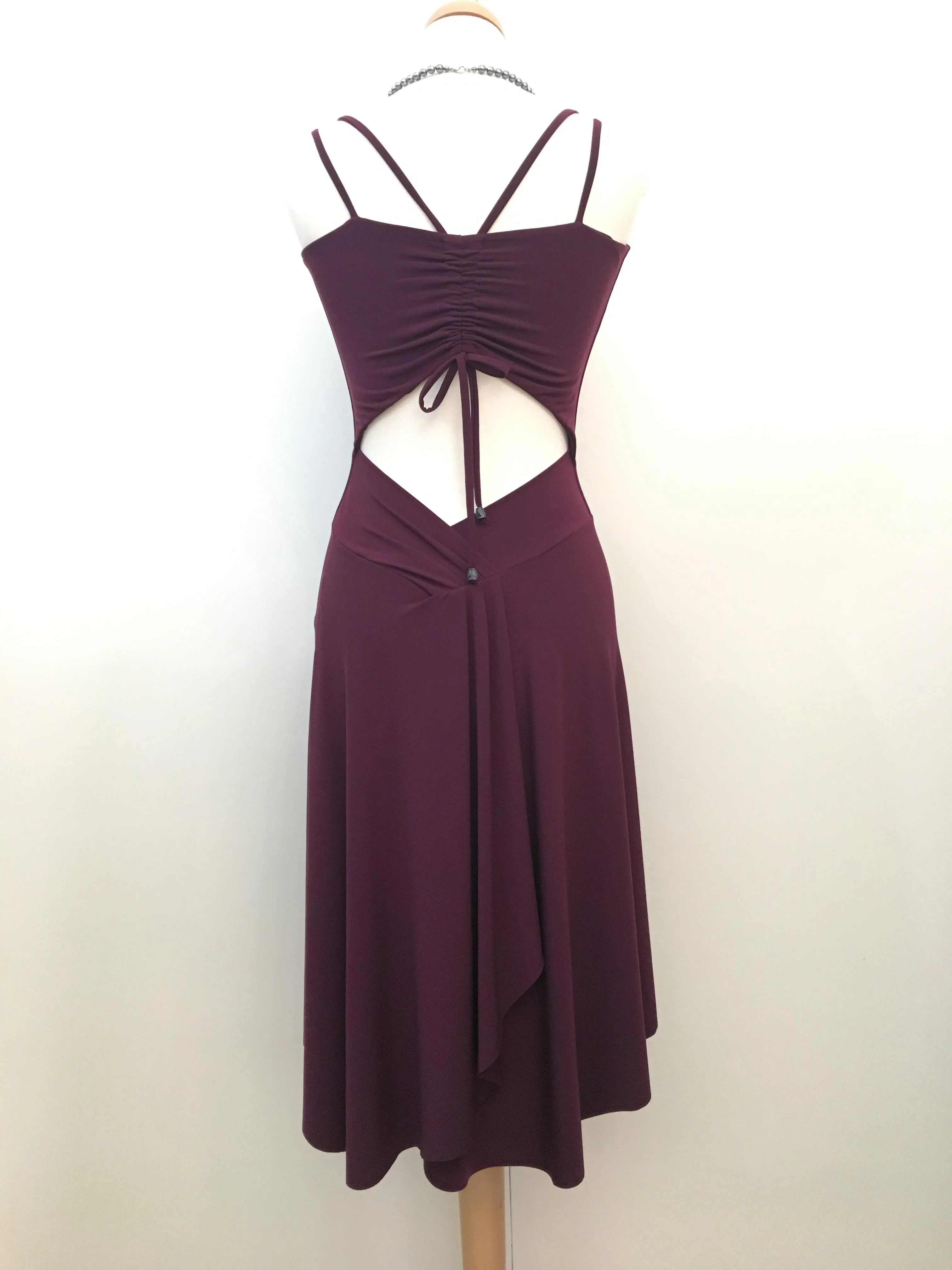 Tango Dress With Back Draping